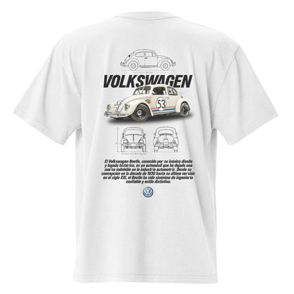 تيشيرت واسع للجنسين – قطن جيرسي فاخر 220 جم