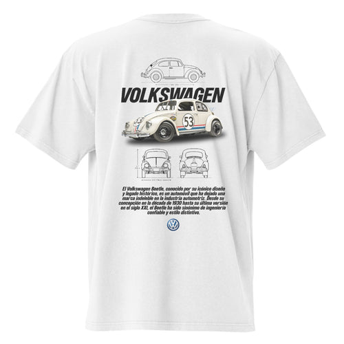 تيشيرت واسع للجنسين – قطن جيرسي فاخر 220 جم